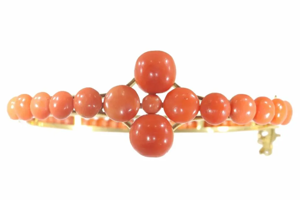 Bracelet vintage Corail