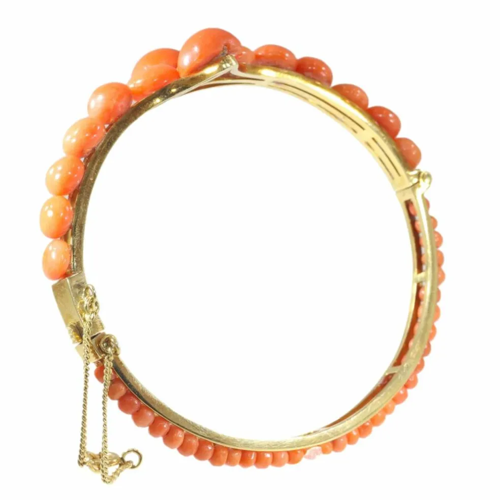 Bracelet vintage Corail