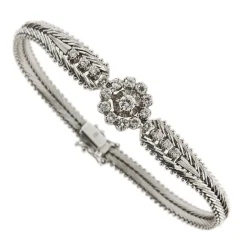 Bracelet vintage diamants 0,89 ct