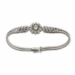 Bracelet vintage diamants 0,89 ct