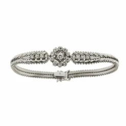 Bracelet vintage diamants 0,89 ct