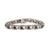 Bracelet vintage en or blanc