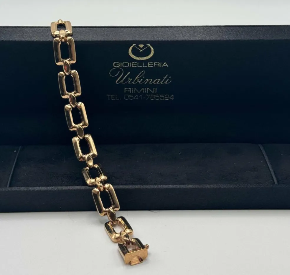 Bracelet vintage en or jaune 18 carats