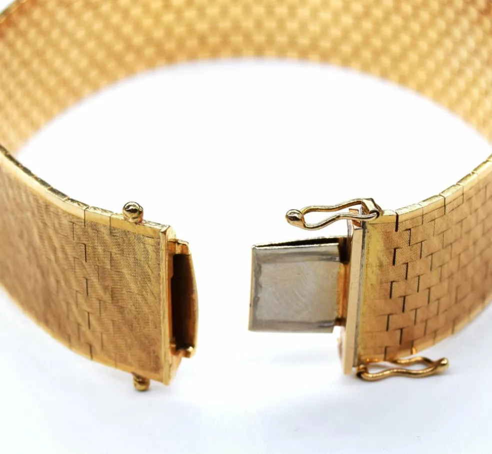 Bracelet vintage en or jaune