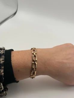 Bracelet vintage en or jaune 18 carats