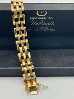 Bracelet vintage en or jaune 18 carats