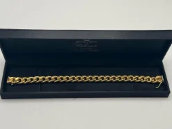 Bracelet vintage en or jaune 18 carats