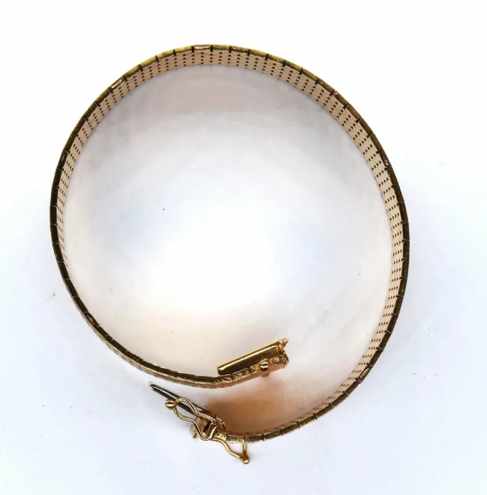 Bracelet vintage en or jaune