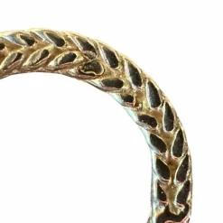 Bracelet vintage maille Chaîne d'ancre en or jaune