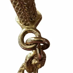 Bracelet vintage maille Chaîne d'ancre en or jaune