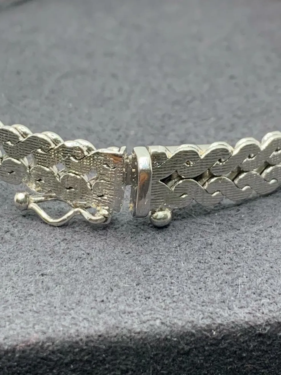 Bracelet vintage saphirs