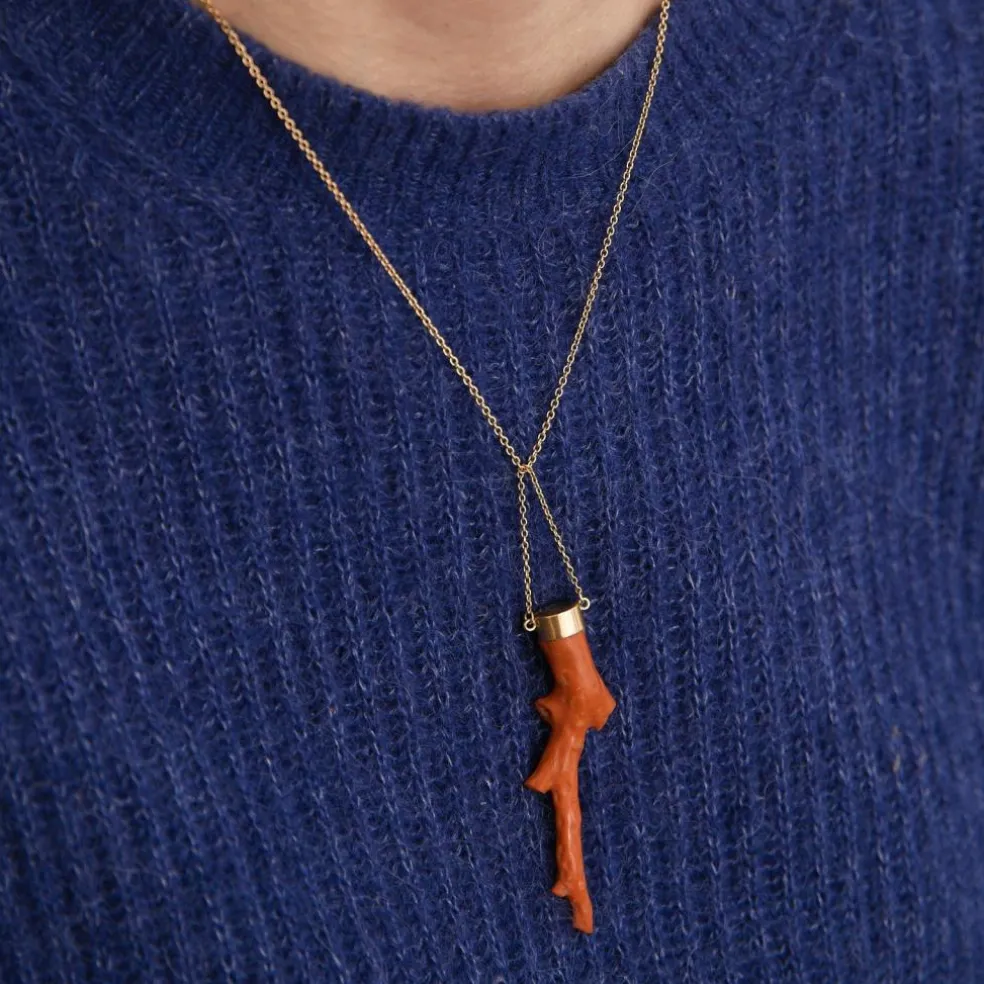 Branche/pendentif de corail