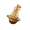 Breloque Pendentif Or et Pierres Fines