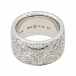 Briony Raymond Bague Cocktail Platine Diamant