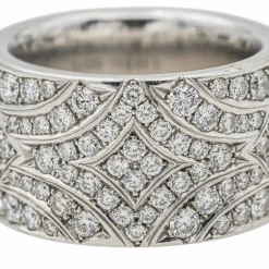 Briony Raymond Bague Cocktail Platine Diamant