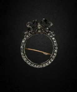Broche à cadre victorien, vers 1830