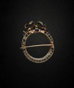 Broche à cadre victorien, vers 1830