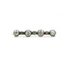 Broche - Or, Argent & Diamants