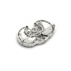 Broche - Or, Diamants et Email