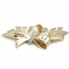 Broche - Or, Platine & Diamants