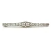 Broche - Or, Platine & Diamants