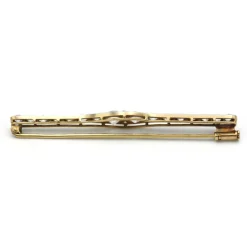 Broche - Or, Platine & Diamants