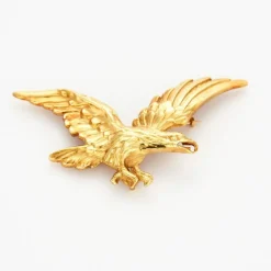 Broche aigle en vol