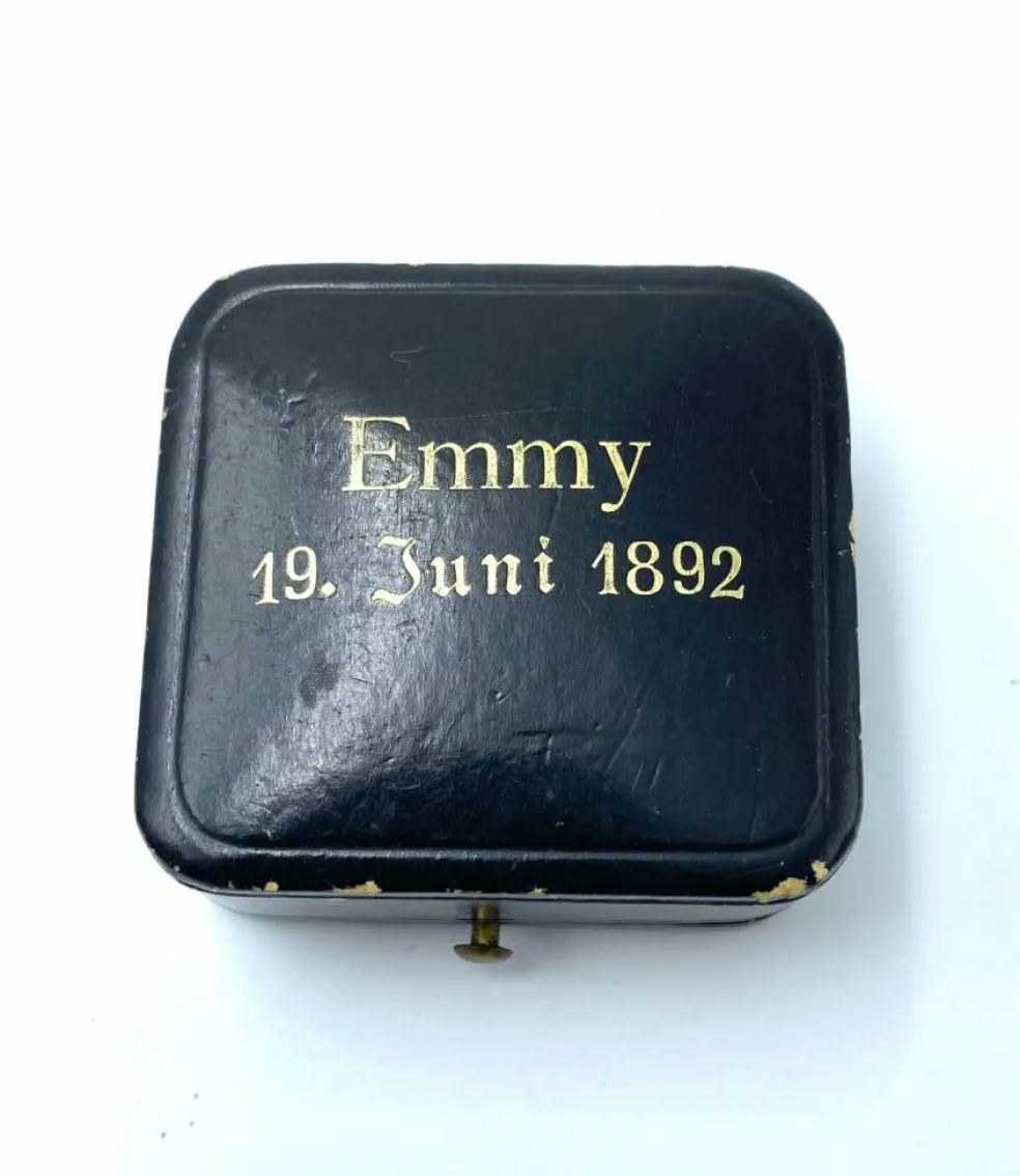 Broche allemande d'anniversaire, 1892