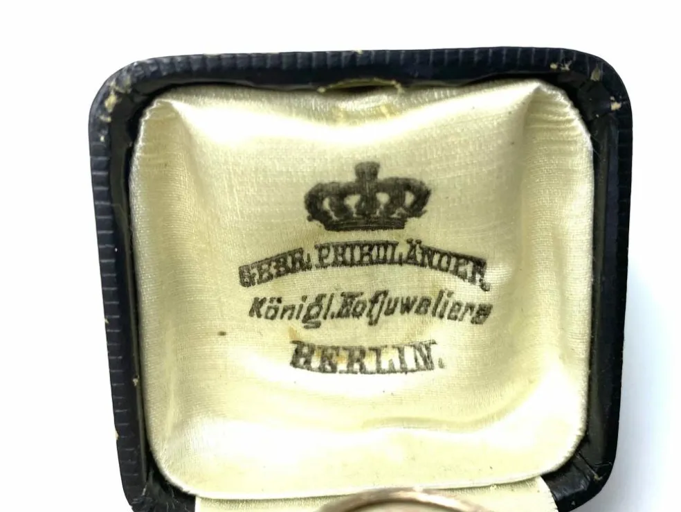 Broche allemande d'anniversaire, 1892