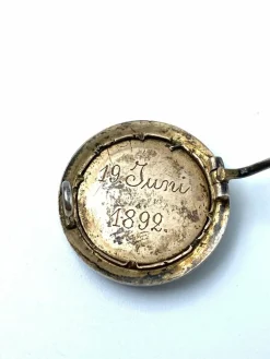 Broche allemande d'anniversaire, 1892