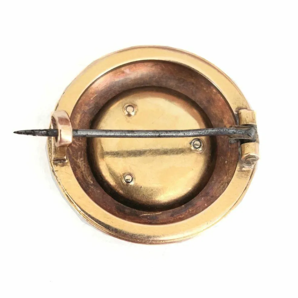 Broche ancienne « Belle Elégante »