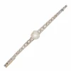 Broche ancienne Charles Templier Perle fine et diamants