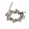 Broche ancienne en or blanc et diamants