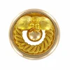 Broche ancienne ronde en or