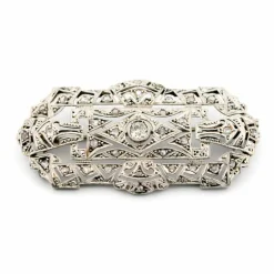 Broche Art Déco Diamant