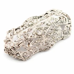 Broche Art Déco Diamant