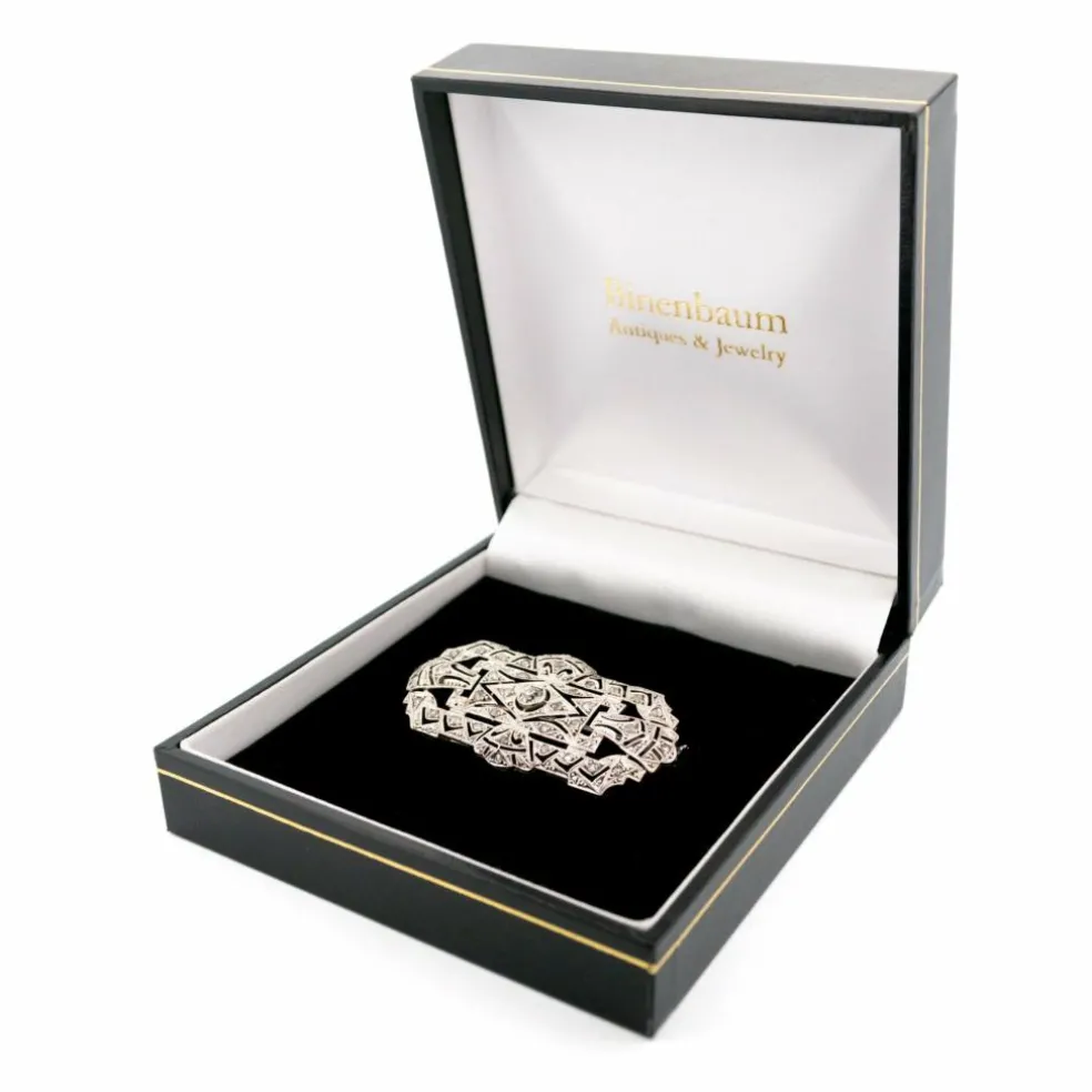 Broche Art Déco Diamant