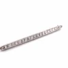 Broche Art-déco Platine & diamants