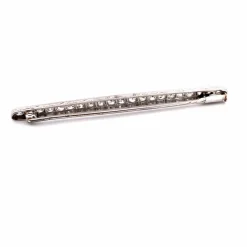 Broche Art-déco Platine & diamants