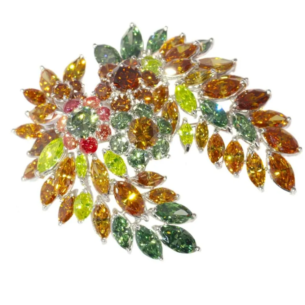 Broche avec Diamants
