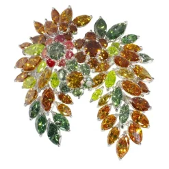 Broche avec Diamants