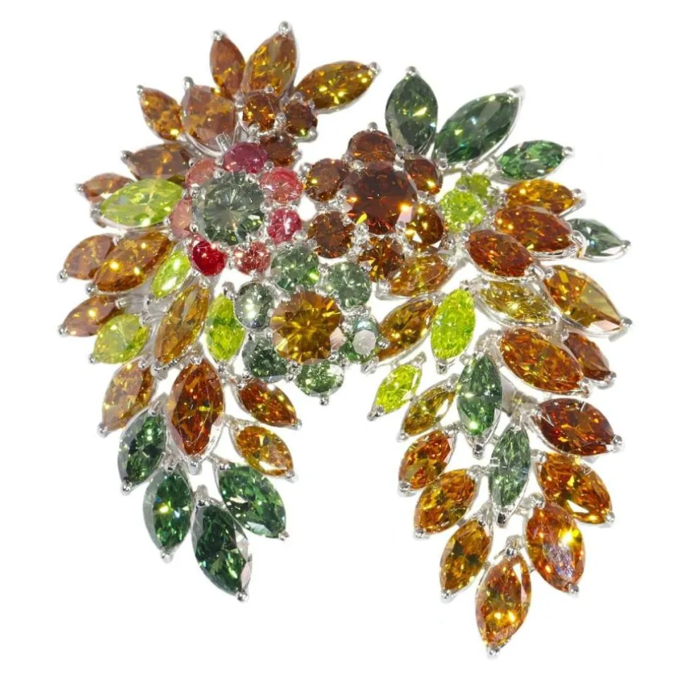 Broche avec Diamants