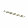 Broche barrette - Or jaune et perles
