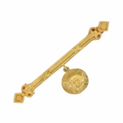 Broche barrette ancienne de bébé