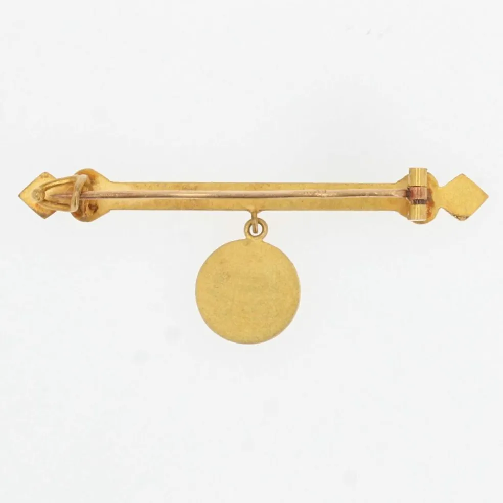 Broche barrette ancienne de bébé