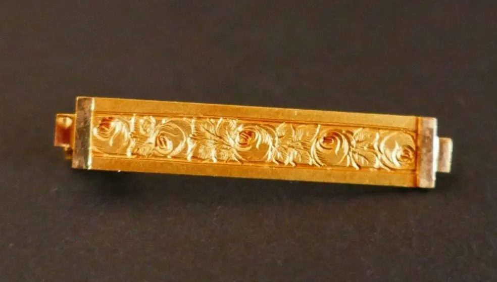 Broche Barrette De Bébé, Or jaune