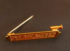 Broche Barrette De Bébé, Or jaune