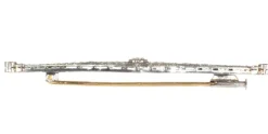 Broche barrette diamants Art Déco
