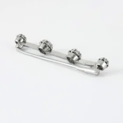 Broche barrette platine diamants