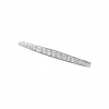 Broche barrette Platine et Diamants